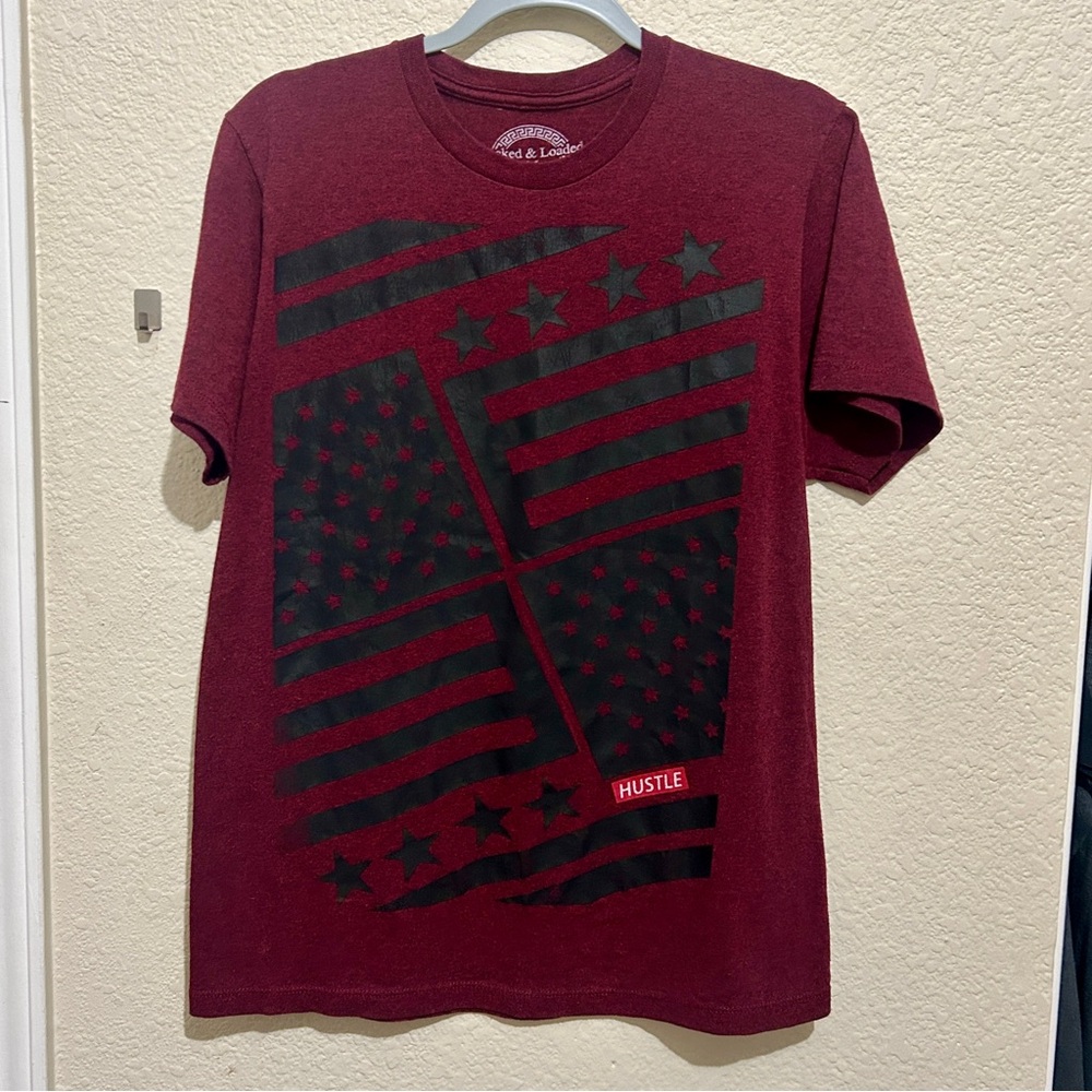 Men’s Locked & Loaded Shirt Sz M